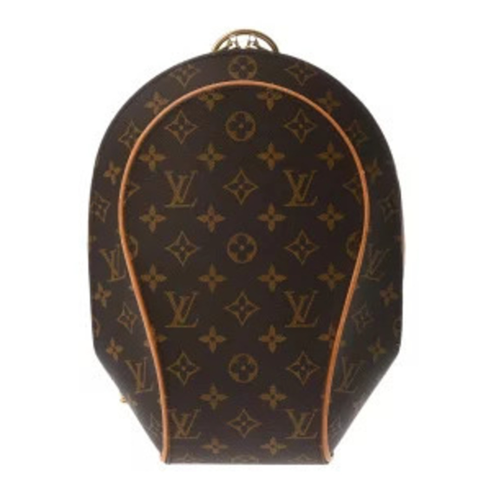 Louis Vuitton Monogram Brown Canvas Backpack Daypack Bag